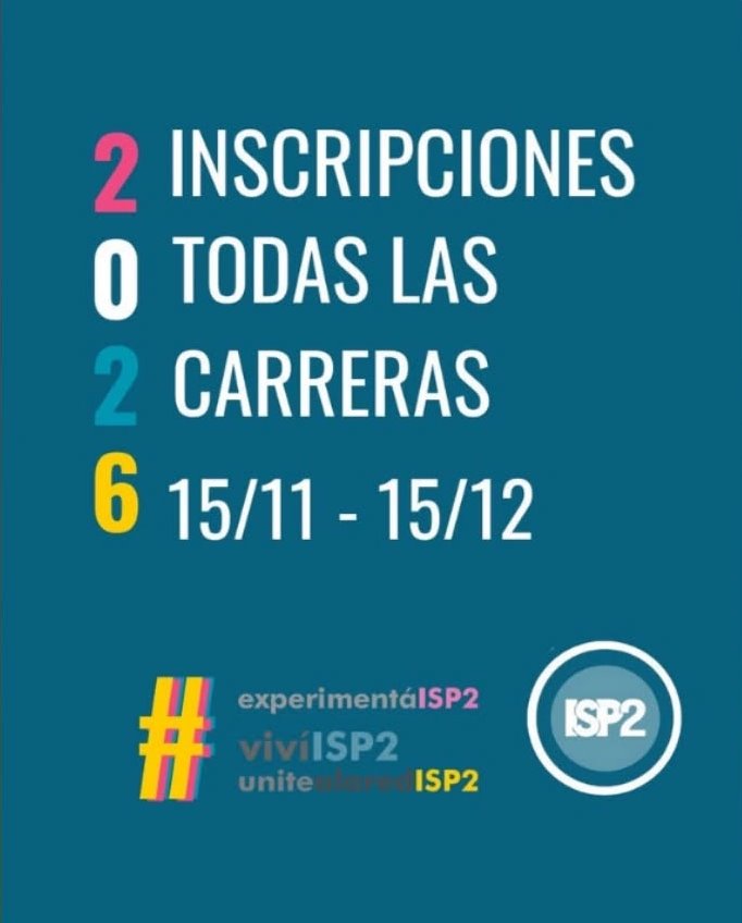 Inscripciones abiertas a partir del 15/11